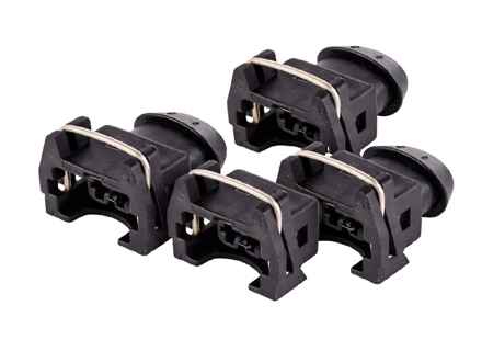 Anschlussgehäuse-Kit für Einspritzdüsen. Porsche 924S / 944 / 968 - 92861282500, 92861282501 - PSGESV